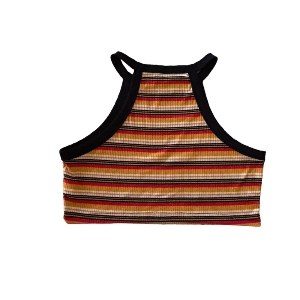 SHEIN Multi Color Ribbed Tank Top - Picture 2 of 4